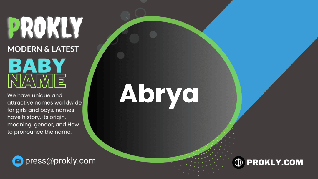 Abrya about latest detail