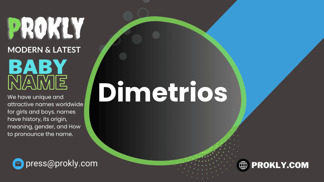 Dimetrios about latest detail