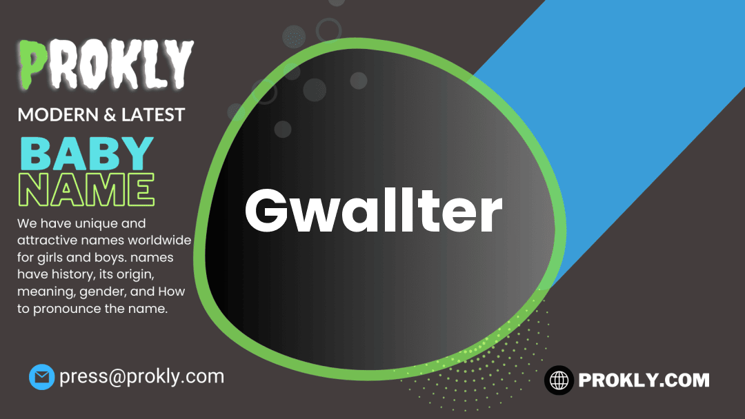 Gwallter about latest detail