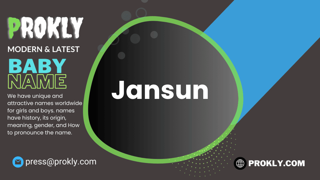 Jansun about latest detail