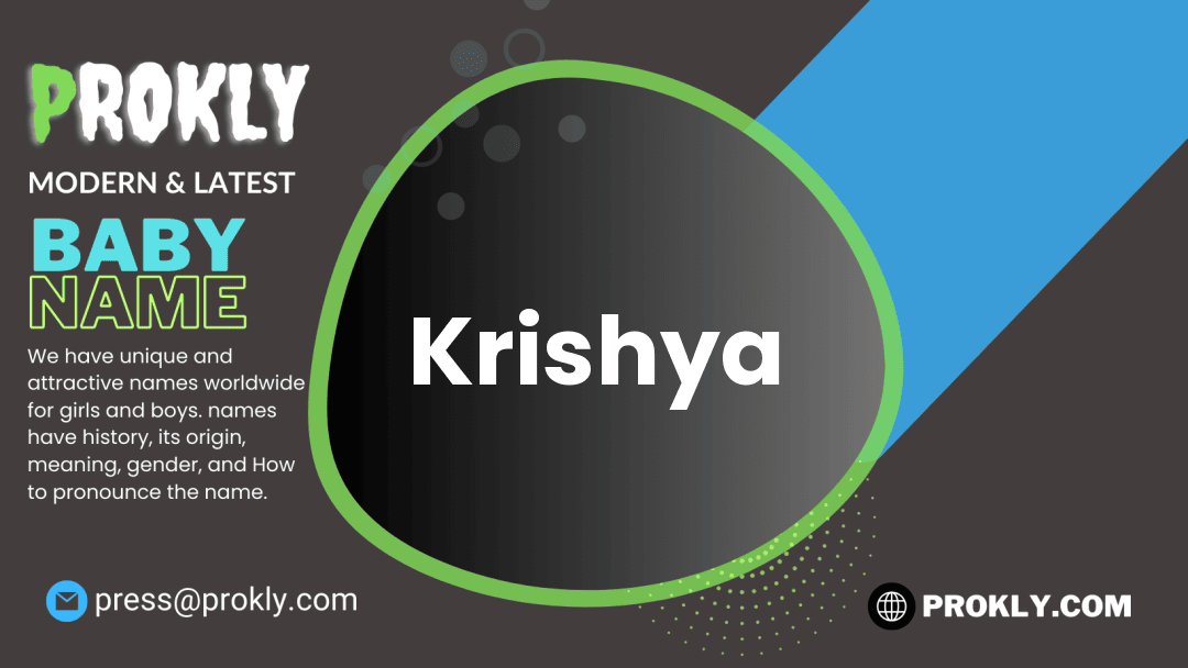 Krishya about latest detail