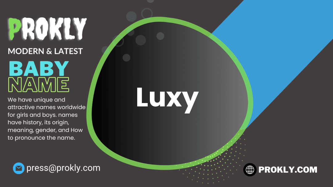 Luxy about latest detail