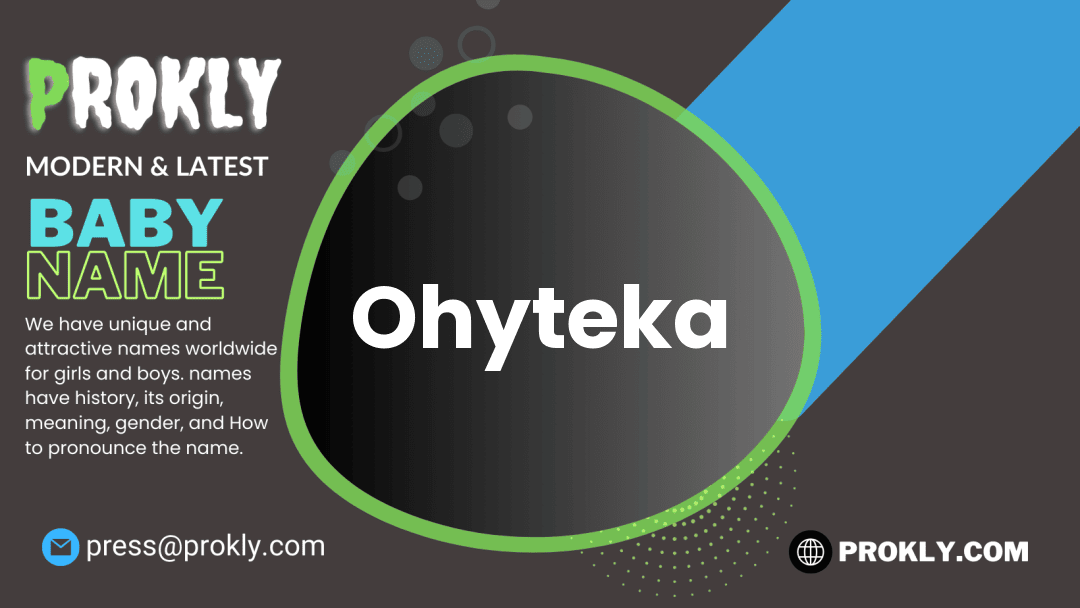 Ohyteka about latest detail