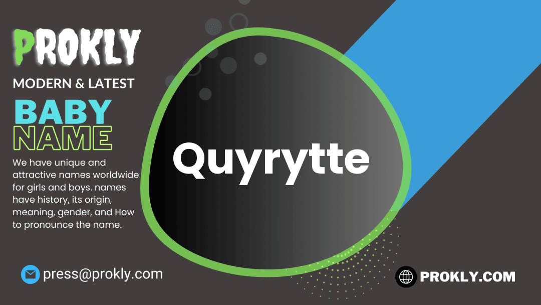 Quyrytte about latest detail