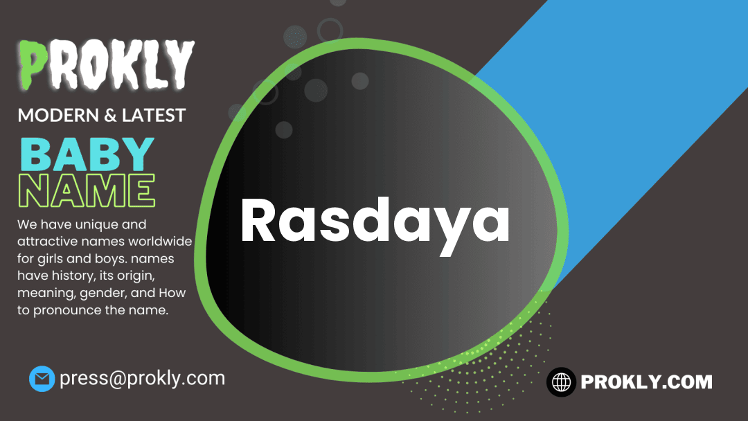 Rasdaya about latest detail