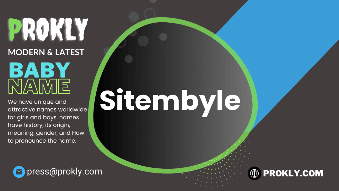 Sitembyle about latest detail