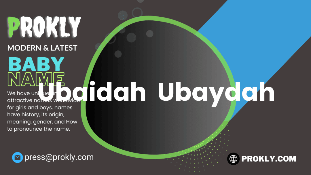 Ubaidah  Ubaydah about latest detail