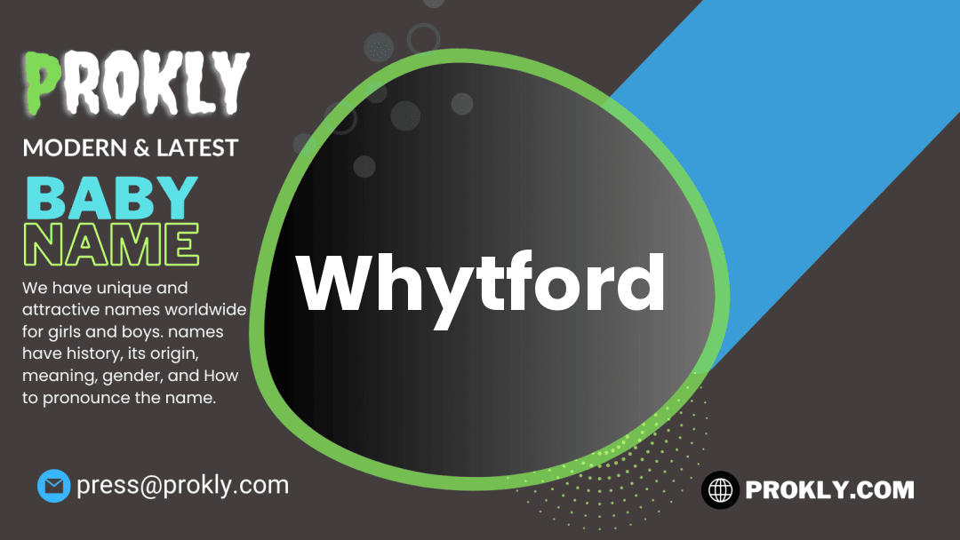 Whytford about latest detail